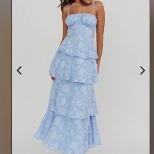 Selfie Leslie - Provence Bloom Tiered Maxi Dress